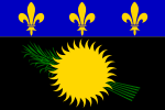 flag Guadeloupe
